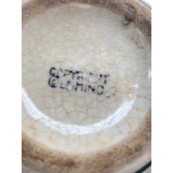 Vintage L & M Inc Oil Pitcher Cruet & Lid Dancing Dutch Figures - Picture 6 of 11